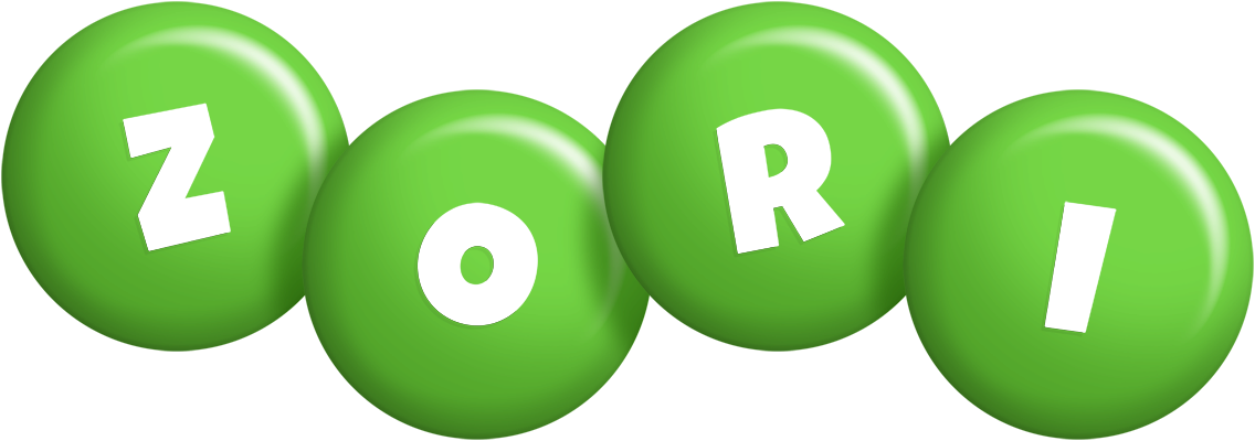 Zori candy-green logo