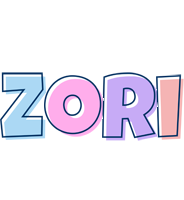 Zori pastel logo