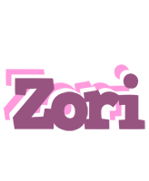 Zori relaxing logo