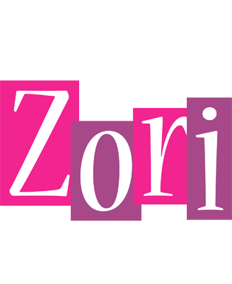 Zori whine logo