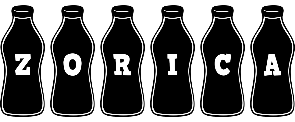 Zorica bottle logo