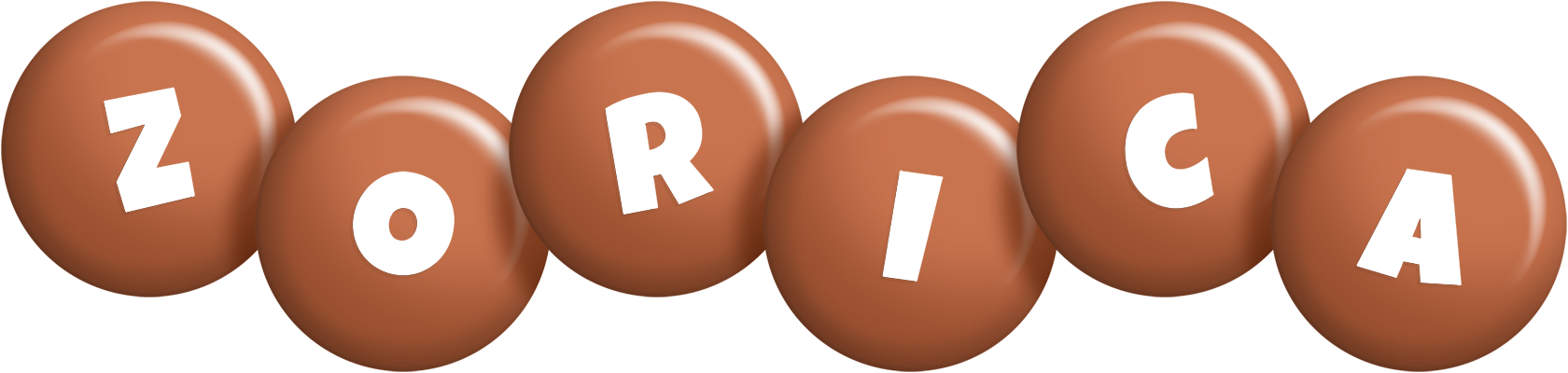 Zorica candy-brown logo