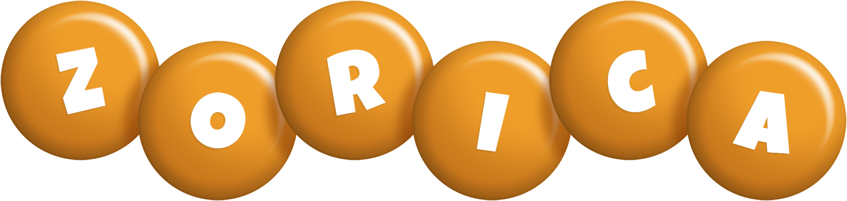 Zorica candy-orange logo