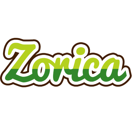 Zorica golfing logo