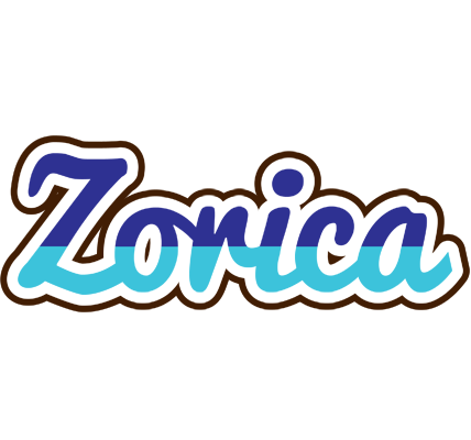 Zorica raining logo