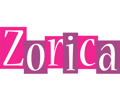 Zorica whine logo