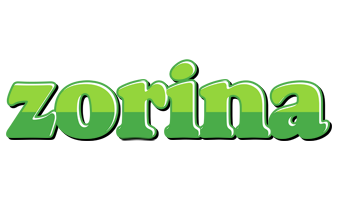 Zorina apple logo