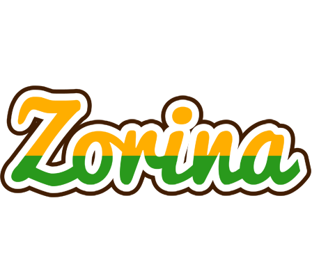 Zorina banana logo