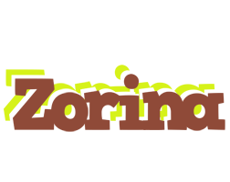 Zorina caffeebar logo