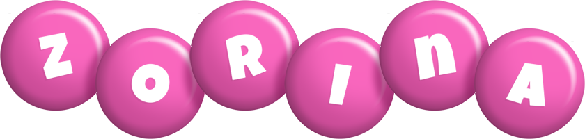 Zorina candy-pink logo