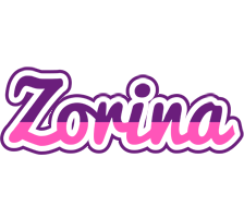 Zorina cheerful logo