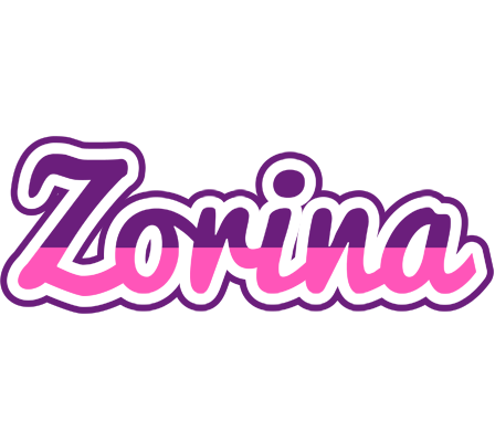Zorina cheerful logo