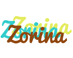 Zorina cupcake logo