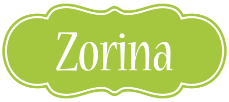 Zorina family logo