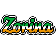 Zorina ireland logo