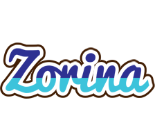 Zorina raining logo