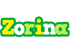 Zorina soccer logo