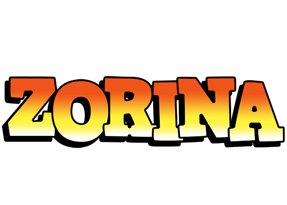 Zorina sunset logo