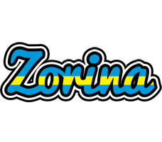 Zorina sweden logo