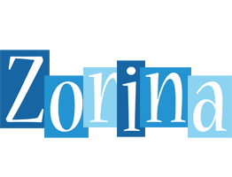 Zorina winter logo