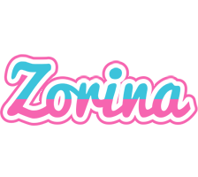 Zorina woman logo