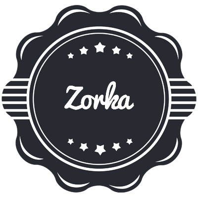 Zorka badge logo