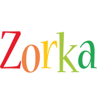 Zorka birthday logo