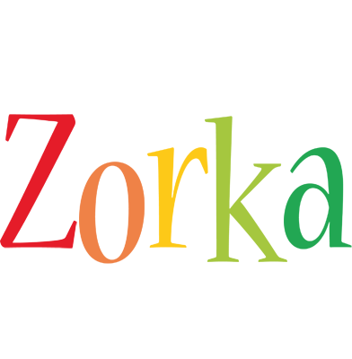 Zorka birthday logo