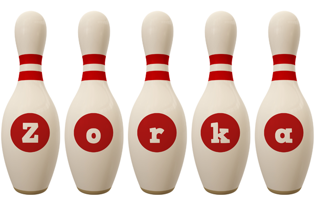 Zorka bowling-pin logo