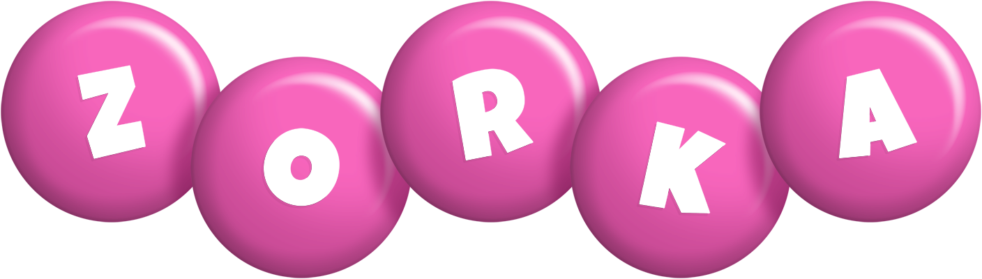 Zorka candy-pink logo