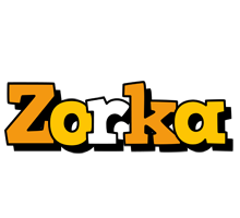 Zorka cartoon logo