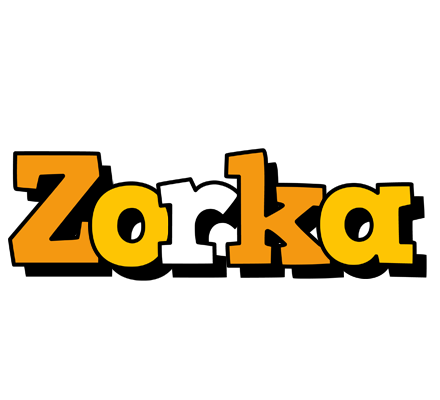 Zorka cartoon logo