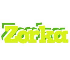 Zorka citrus logo