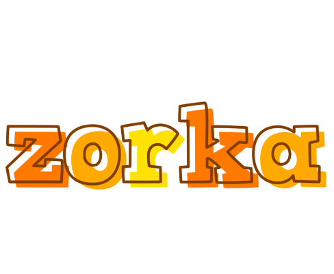 Zorka desert logo