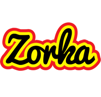 Zorka flaming logo