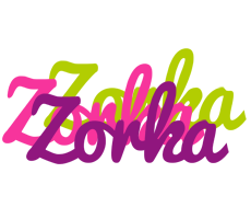 Zorka flowers logo