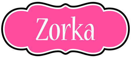 Zorka invitation logo