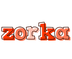 Zorka paint logo