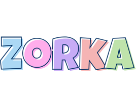 Zorka pastel logo