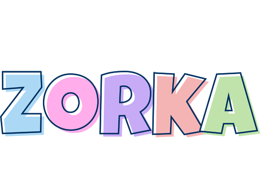 Zorka pastel logo