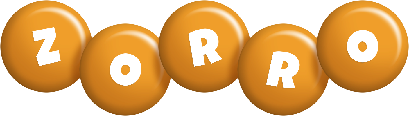 Zorro candy-orange logo