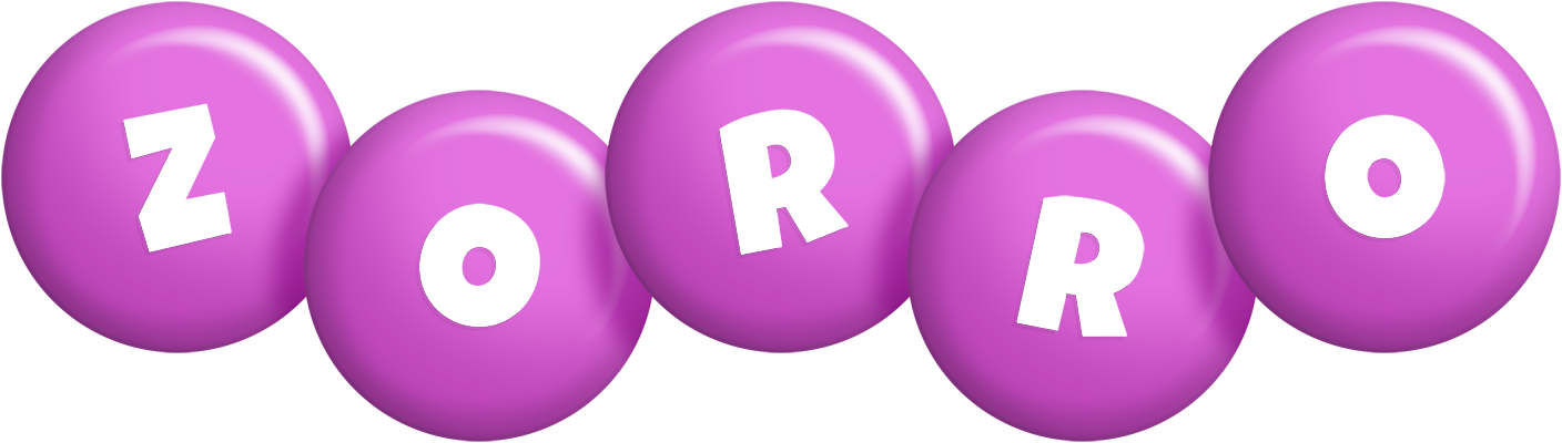 Zorro candy-purple logo