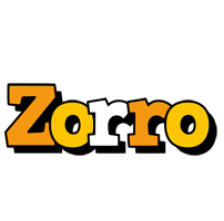 Zorro cartoon logo
