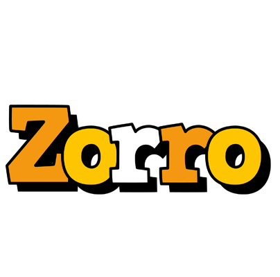 Zorro cartoon logo