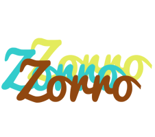 Zorro cupcake logo