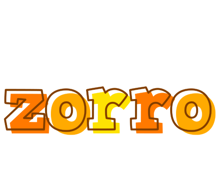 Zorro desert logo