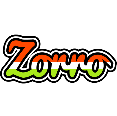 Zorro exotic logo