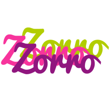 Zorro flowers logo