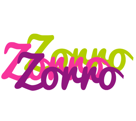 Zorro flowers logo