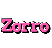 Zorro girlish logo